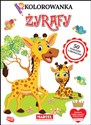 Kolorowanka Żyrafy z naklejkami online polish bookstore