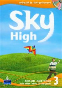 Sky High 3 podręcznik z płytą CD Szkoła Podstawowa Polish bookstore