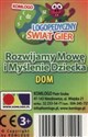 Karty Rozwijamy mowę i myślenie dziecka Dom -  in polish