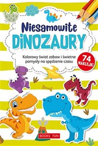 Niesamowite Dinozaury plus naklejki polish usa