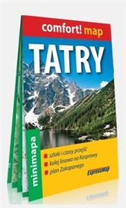 Tatry laminowana mapa turystyczna mini 1:80 000 in polish