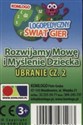 Karty Rozwijamy mowę i myślenie dziecka Ubranie część 2  