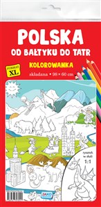 Kolorowanka XL Polska Od Bałtyku do Tatr Canada Bookstore