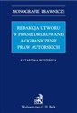 Redakcja utworu w prasie drukowanej a ograniczenie praw autorskich polish books in canada