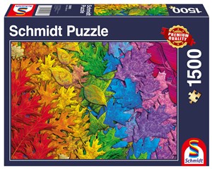 Puzzle 1500 PQ Kolorowe liście 111096   