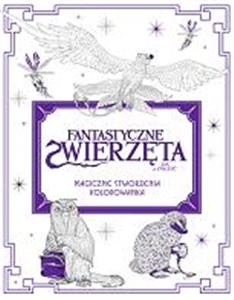 Fantastyczne zwierzęta i jak je znaleźć Magiczne stworzenia Kolorowanka chicago polish bookstore