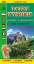 Tatry Wysokie polskie i słowackie mapa w.2  polish books in canada
