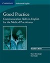 Good Practice Teacher's Book Communication Skills in English for the Medical Practitioner Polish Books Canada