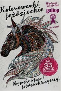 Gallop Kolorowanki jeździeckie Najpiękniejsze jeździeckie cytaty chicago polish bookstore
