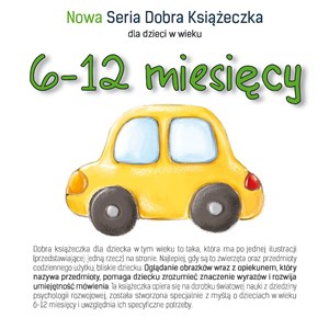 6-12 miesięcy Nowa Seria Dobra Książeczka  