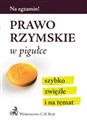 Prawo rzymskie w pigułce Polish bookstore