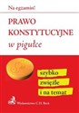 Prawo konstytucyjne w pigułce  books in polish