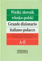 Wielki słownik włosko-polski Tom I A-E + Gramatyka chicago polish bookstore