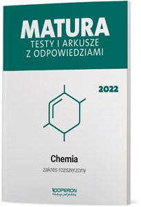Matura 2022 Testy i arkusze z odpowiedziami Chemia Zakres rozszerzony pl online bookstore