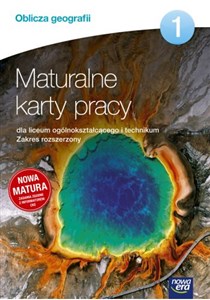 Oblicza geografii 1 Maturalne karty pracy Zakres rozszerzony Szkoły ponadgimnazjalne chicago polish bookstore