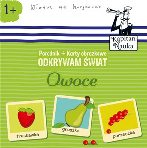 Odkrywam świat Owoce Książka + Karty obrazkowe chicago polish bookstore