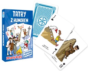 Karty do gry Tatry z humorem Bookshop