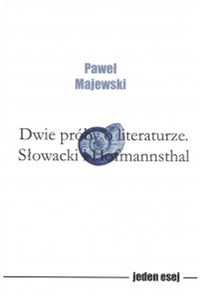 Dwie próby o literaturze Polish bookstore
