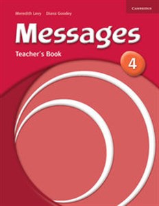 Messages 4 Teacher's Book chicago polish bookstore