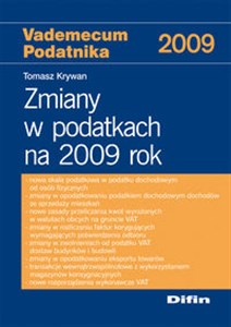 Zmiany w podatkach na 2009 rok online polish bookstore