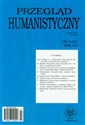 Przegląd humanistyczny 3/2012  books in polish