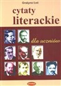 Cytaty literackie dla uczniów  