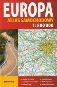 Europa atlas samochodowy 1:800 000  Canada Bookstore