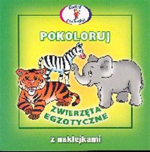 Pokoloruj Zwierzęta egzotyczne - Polish Bookstore USA