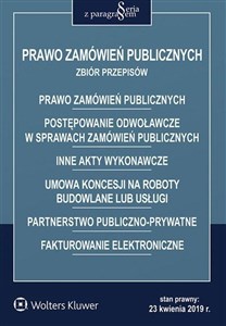 Prawo zamówień publicznych Zbiór przepisów Polish Books Canada