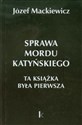 Sprawa mordu katyńskiego - Polish Bookstore USA