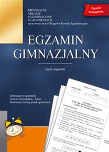 Egzamin gimnazjalny język angielski Oryginalne arkusze egzaminacyjne z lat ubiegłych polish books in canada