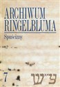 Archiwum Ringelbluma Konspiracyjne Archiwum Getta Warszawy Tom 7 -   