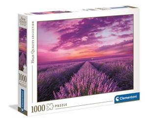Puzzle 1000 High Qualilty Collection Lawendowe pole Canada Bookstore