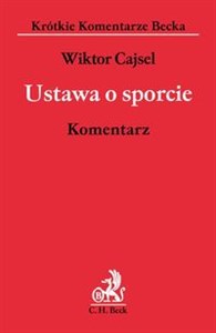 Ustawa o sporcie komentarz Polish Books Canada