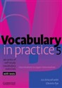 Vocabulary in Practice 5 Intermediate tu upper-intermediate online polish bookstore