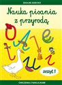 Nauka pisania z przyrodą Zeszyt 1 Ćwiczenia z naklejkami pl online bookstore