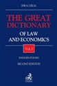 The Great Dictionary of Law and Economics Vol I English - Polish Polish Books Canada