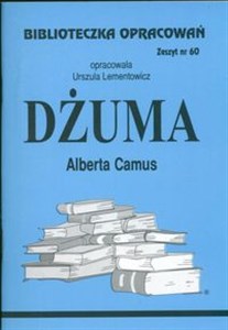 Biblioteczka Opracowań Dżuma Alberta Camusa Zeszyt nr 60  