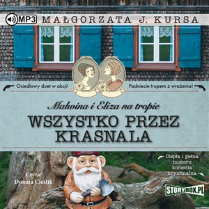 [Audiobook] CD MP3 Wszystko przez krasnala. Malwina i Eliza na tropie. Tom 2 Polish bookstore