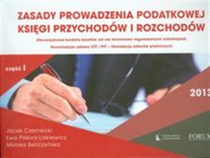 Zasady prowadzenia podatkowej księgi przychodów i rozchodów 2013 część 1  