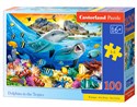 Puzzle 100 Delfiny w tropikach B-111169 - 