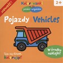 Pojazdy Kolorowanki polsko-angielskie z naklejkami buy polish books in Usa