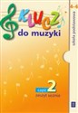 Klucz do muzyki 4-6 Zeszyt ucznia Część 2 szkoła podstawowa polish books in canada