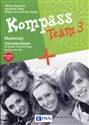 Kompass Team 3 Materialy ćwiczeniowe do języka niemieckiego dla klas VII-VIII chicago polish bookstore