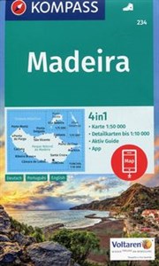 Madeira mapa samochodowa + przewodnik Polish bookstore