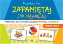 Zapamiętaj jak najwięcej Poziom łatwy Materiały do ćwiczenia koncentracji i pamięci  