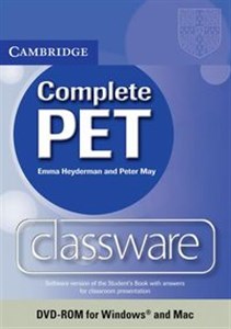 Complete PET Classware DVD  