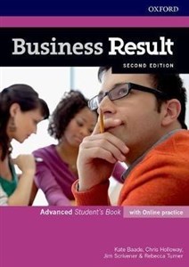 Business Result Advanced Student's Book with Online practice Poziom: Advanced (C1-C2) 