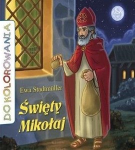 Do kolorowania - Święty Mikołaj - Polish Bookstore USA