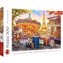 Puzzle 500 Wakacje w Paryżu - 